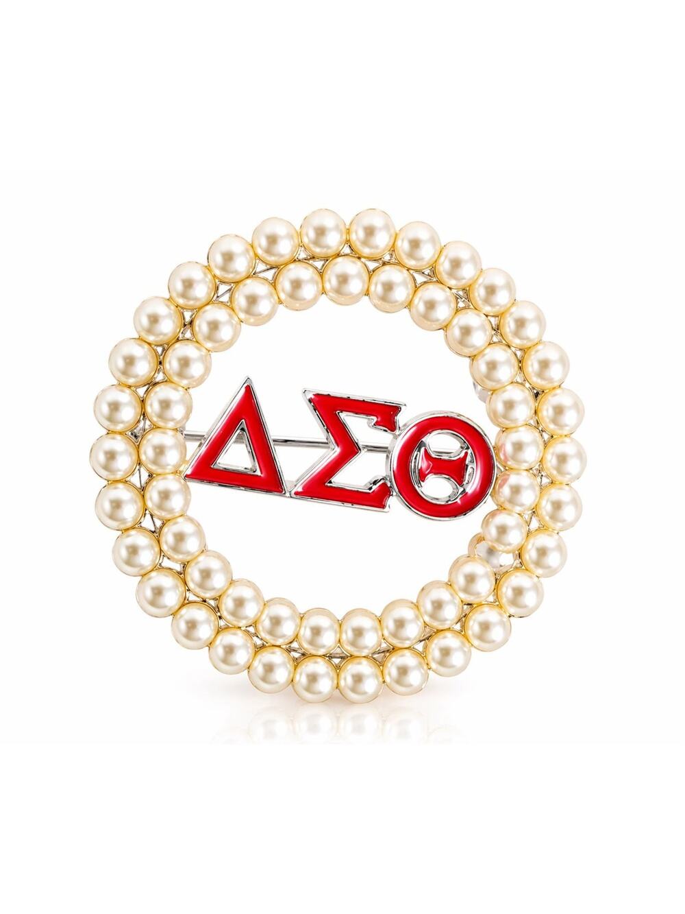 Delta Pearl Brooch Pin